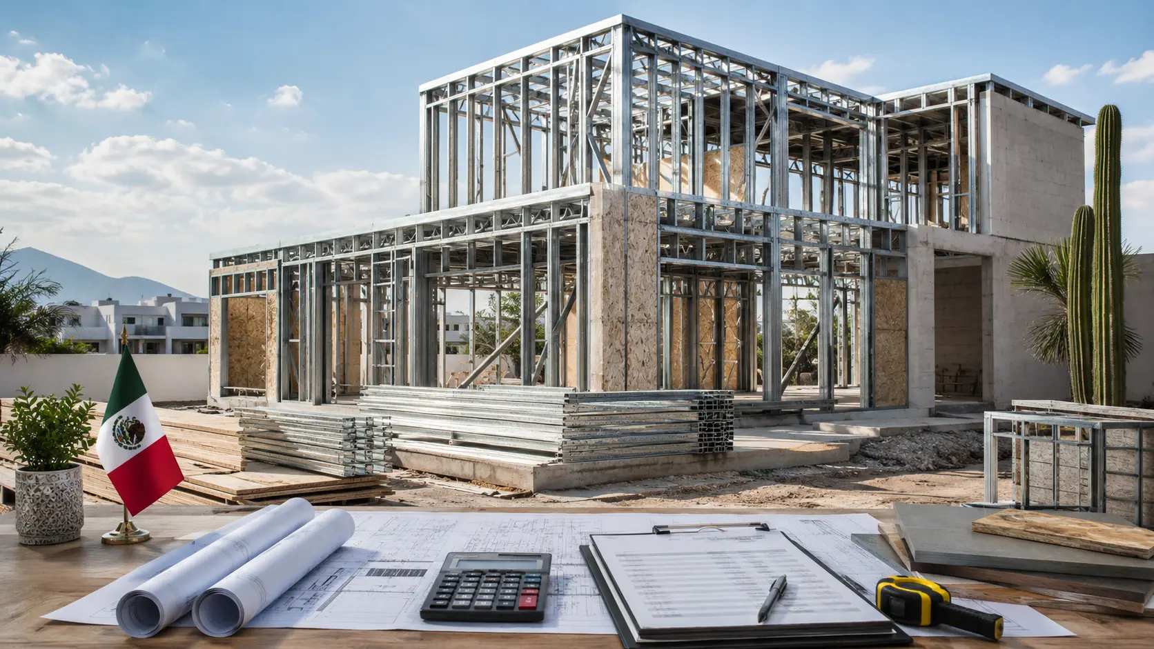 Precio m² de Steel Framing en México